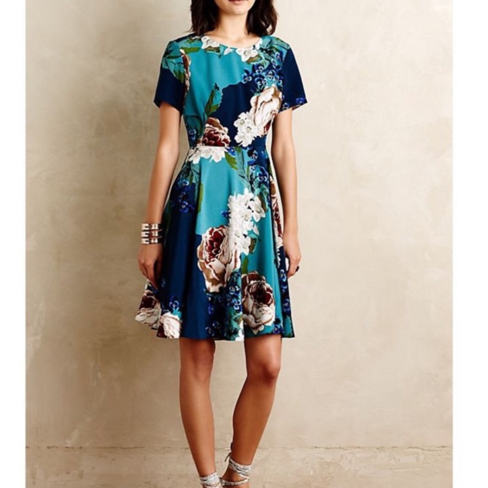 Cory Lynn Calter Paeonia fit and flare dress